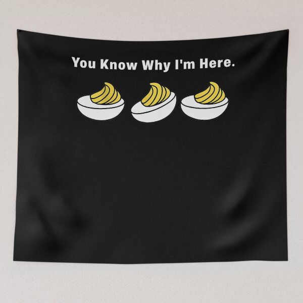 Item preview, Humor Retro Dinner Lovers Funny Deviled Holiday Here Deviled Why Egg For Egg Fans I'm You Know Gift And Thanksgiving designed and sold by PAMELANUNZIO.