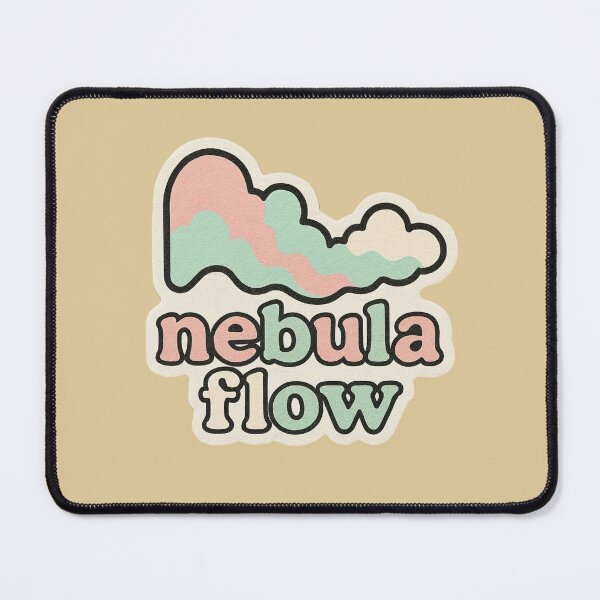Item preview, Nebula Flow – Dreamy Chillwave Cloud Sticker designed and sold by |TRSSHOP|.