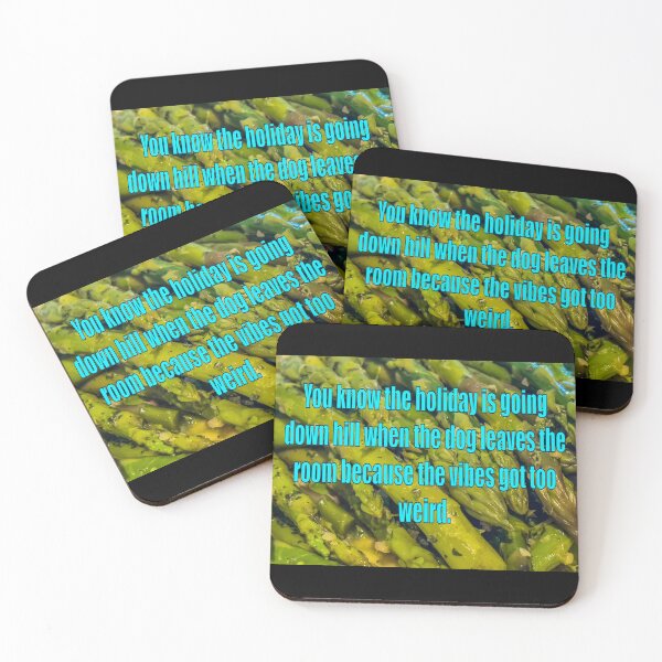 Item preview, Holiday Dinner Chaos Meme – Dog Leaves the Room When Vibes Get Weird Quote designed and sold by aadventures.