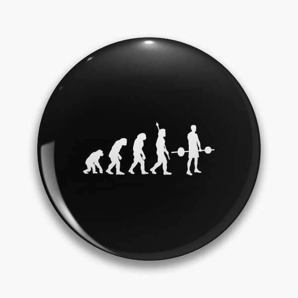 Item preview, Gym Evolution Funny Lifting Darwin designed and sold by StrideSuccess.