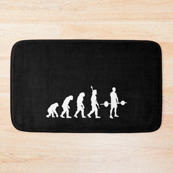 Item preview, Gym Evolution Funny Lifting Darwin designed and sold by StrideSuccess.