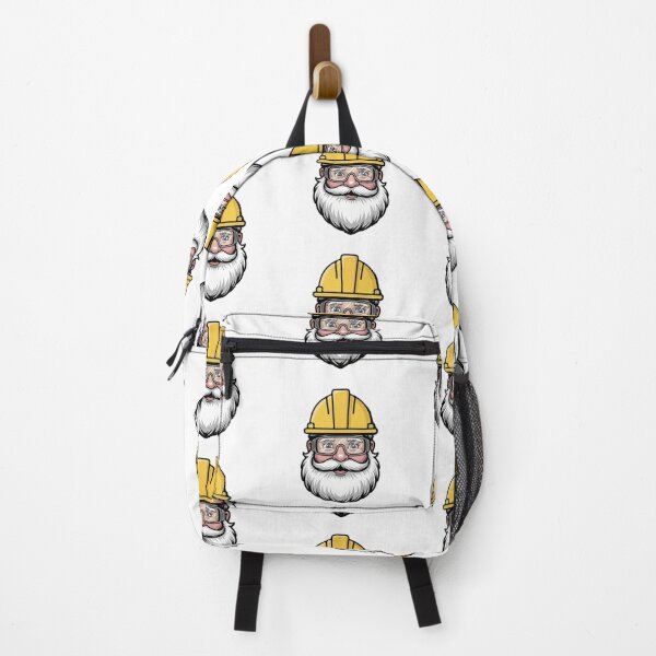 Item preview, Santa Claus Head with Safety Helmet - Health and Safety Design designed and sold by PeteLawliiet.