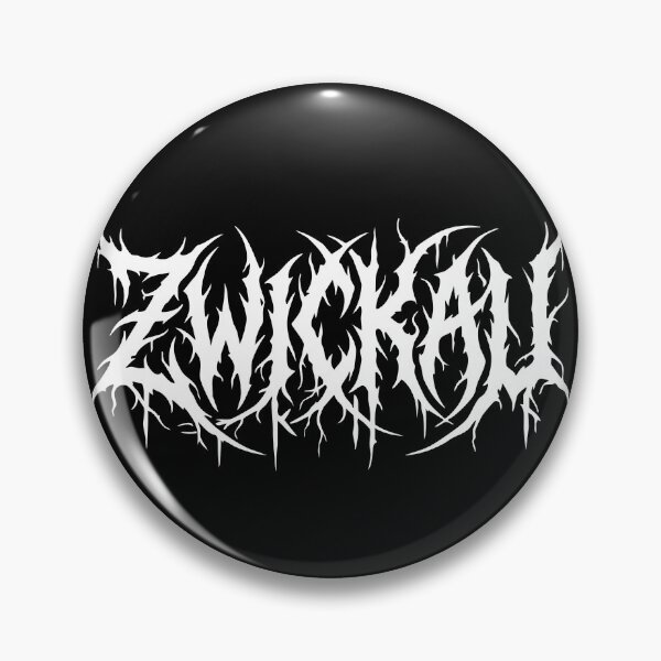 Item preview, Favorite city Zwickau Black Metal Design designed and sold by drizzd.