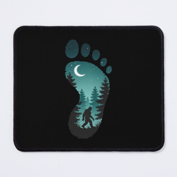 Item preview, Bigfoot Footprint Mythology designed and sold by lilLilaBatArt.