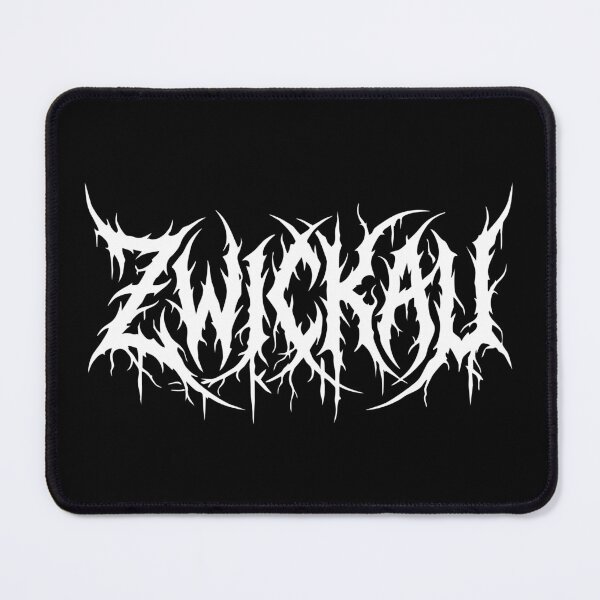 Item preview, Favorite city Zwickau Black Metal Design designed and sold by drizzd.