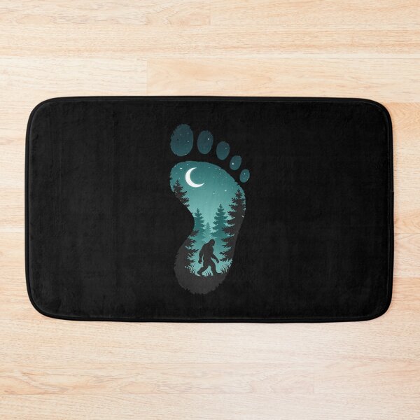 Item preview, Bigfoot Footprint Mythology designed and sold by lilLilaBatArt.