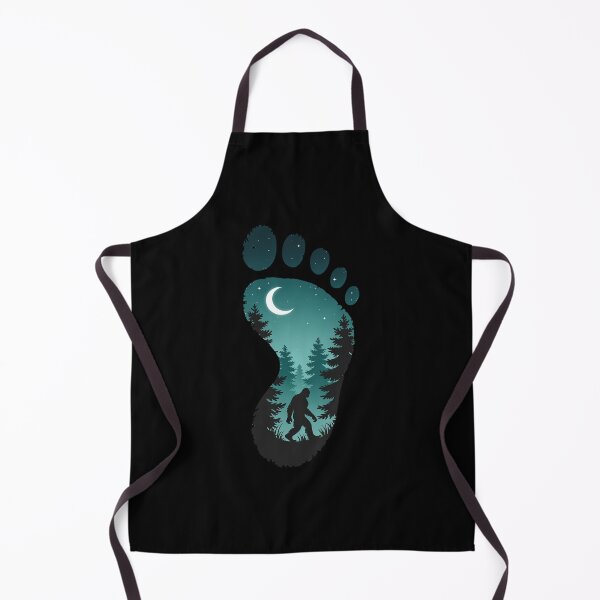 Item preview, Bigfoot Footprint Mythology designed and sold by lilLilaBatArt.