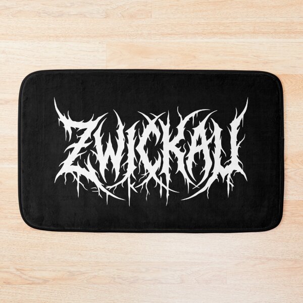 Item preview, Favorite city Zwickau Black Metal Design designed and sold by drizzd.