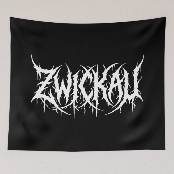 Item preview, Favorite city Zwickau Black Metal Design designed and sold by drizzd.