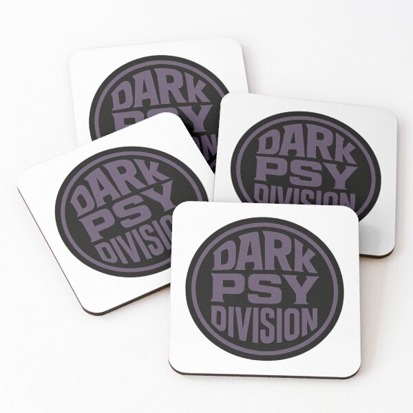 Item preview, Dark Psy Division – Dark Rave Psytrance Logo Sticker designed and sold by |TRSSHOP|.