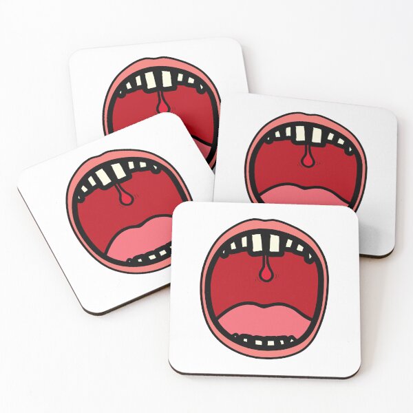 Item preview, Mouth - Scream (white) designed and sold by helengarvey.