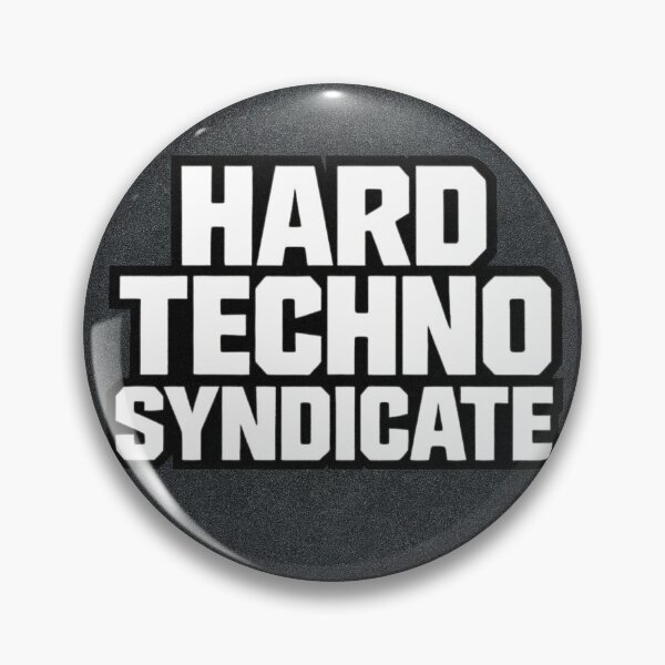 Item preview, Hard Techno Syndicate – Industrial Rave Logo Sticker designed and sold by |TRSSHOP|.