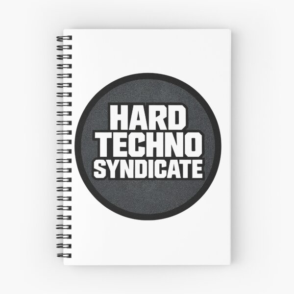 Item preview, Hard Techno Syndicate – Industrial Rave Logo Sticker designed and sold by |TRSSHOP|.