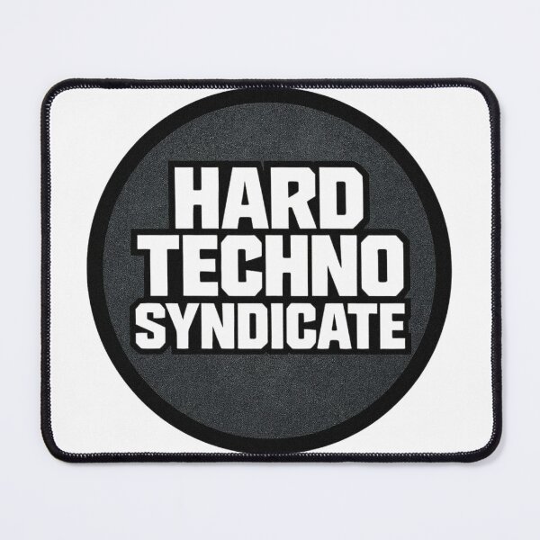 Item preview, Hard Techno Syndicate – Industrial Rave Logo Sticker designed and sold by |TRSSHOP|.