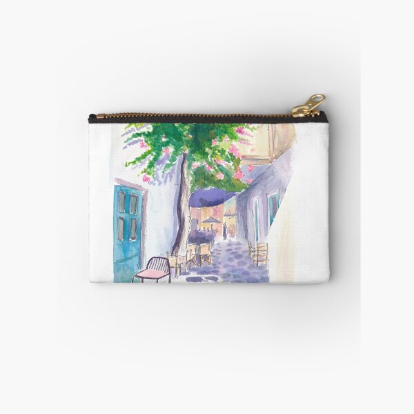 Item preview, Greek Old Town Alley on a Lonely Ionian Sea Island designed and sold by artshop77.