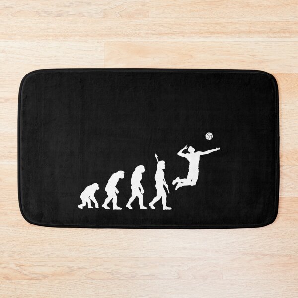 Item preview, Volleyball Evolution Funny Volleyball Player Darwin designed and sold by StrideSuccess.