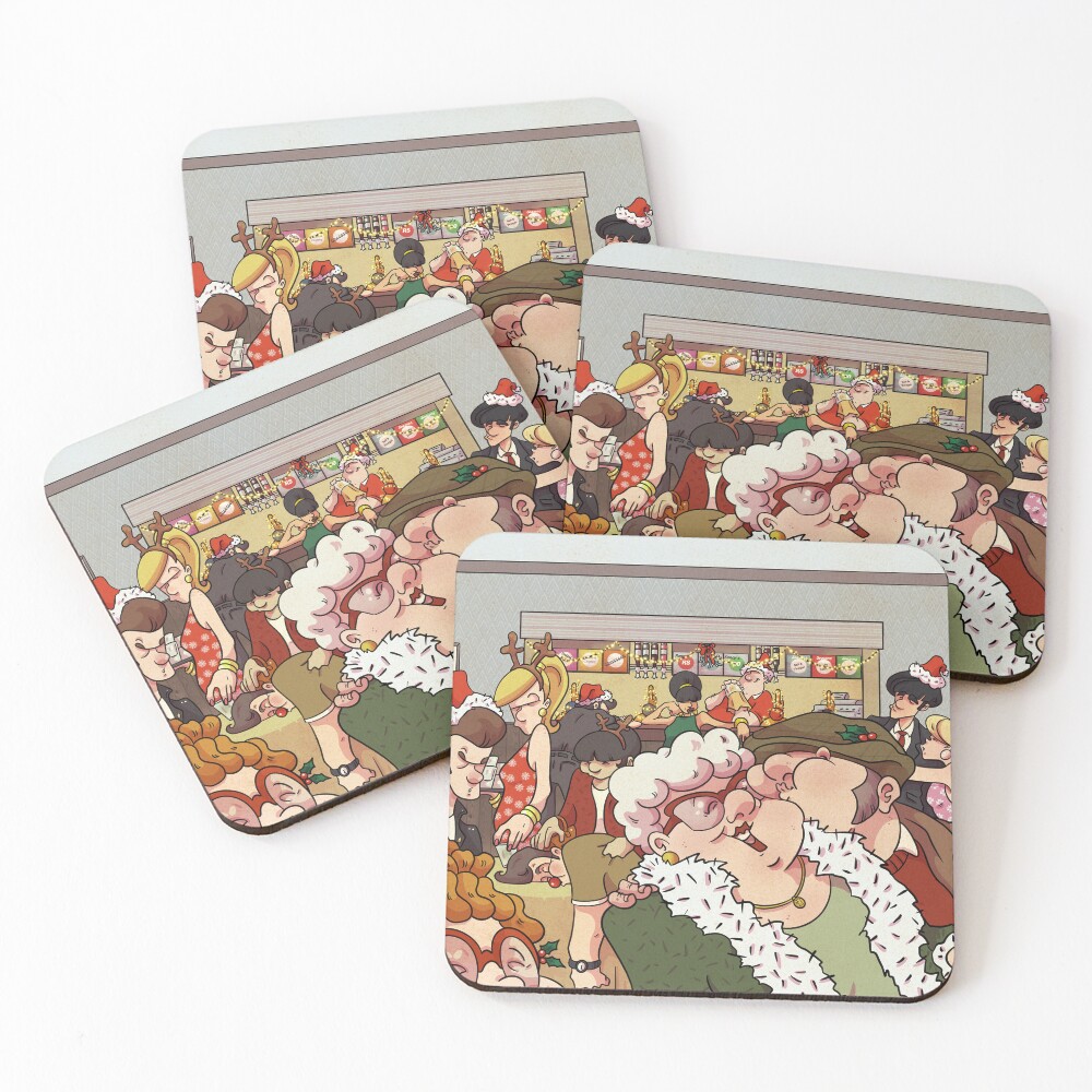 Item preview, Coasters (Set of 4) designed and sold by MattyDrawsMore.