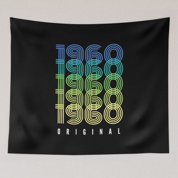 Item preview, Nacido en 1960 - Regalo de cumpleaños de 1960 - Original de 1960 designed and sold by DesignByLeo.