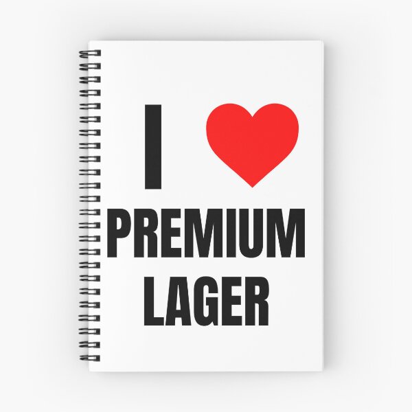 Item preview, I Love Premium Lager designed and sold by BasedBean.