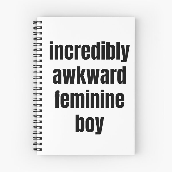 Item preview, Incredibly Awkward Feminine Boy designed and sold by BasedBean.