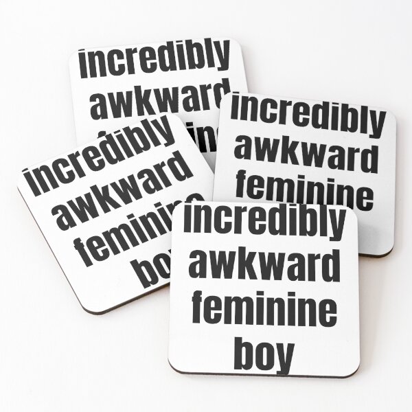 Item preview, Incredibly Awkward Feminine Boy designed and sold by BasedBean.