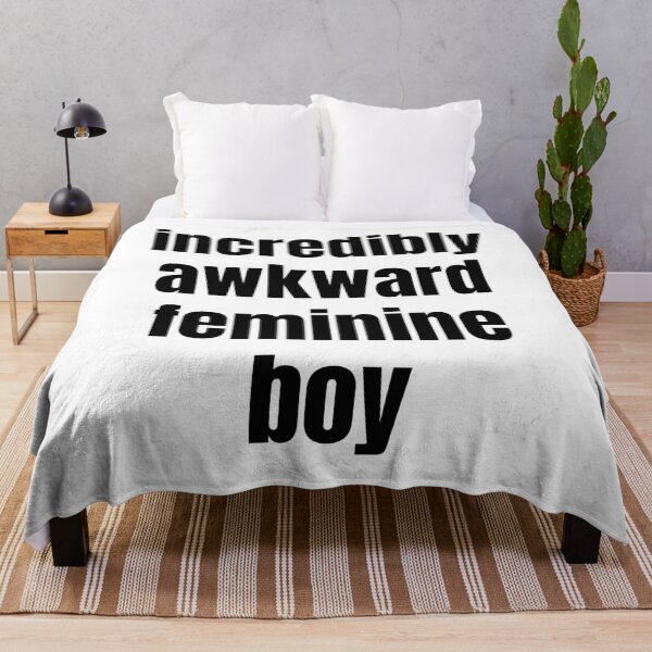 Item preview, Incredibly Awkward Feminine Boy designed and sold by BasedBean.