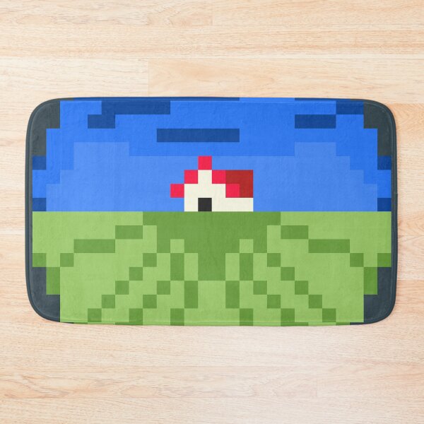 Item preview, Pixel Art Cozy Countryside Landscape designed and sold by SaraSoraya.