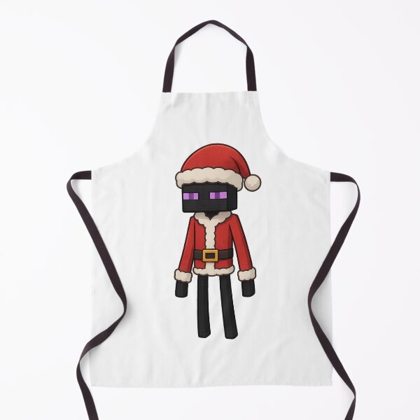 Item preview, Enderman Santa Claus, Minecraft Style! Blocky, Jolly & Ready for Christmas designed and sold by DibujandoPorfa.