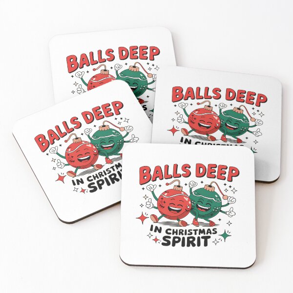 Item preview, Holiday Balls Christmas Couple Vintage In Deep Quote Happy designed and sold by JasonesNance.
