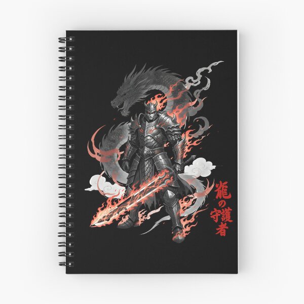 Item preview, Infernal Dragon Guardian – Couples Mythic Warrior Art (Male Design) designed and sold by Ahmed-G-Designs.