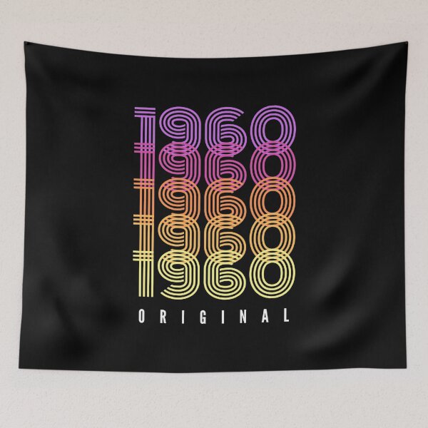 Item preview, Nacido en 1960 - Regalo de cumpleaños de 1960 - Original de 1960 designed and sold by DesignByLeo.