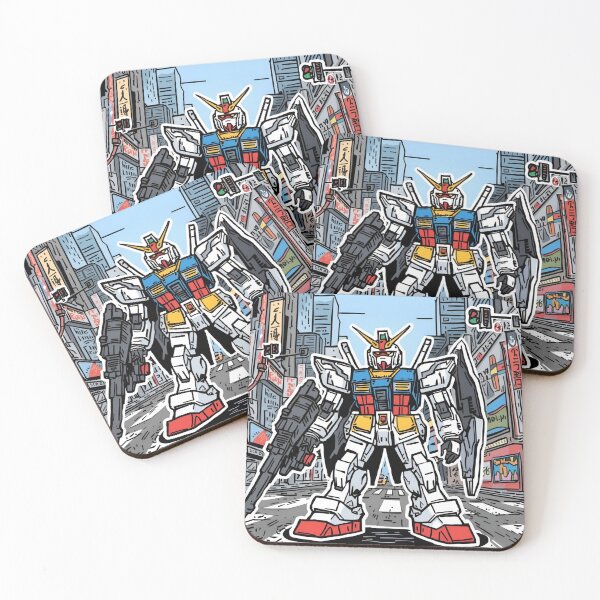 Item preview, Street Core – Cartoon Doodle Gundam Mecha designed and sold by Lil Creations And Craft.