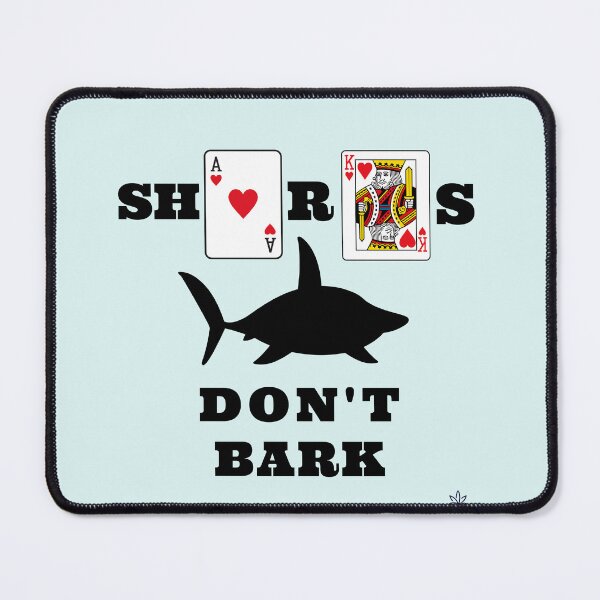 Item preview, Sharks don't bark designed and sold by Ecoteecyprus.