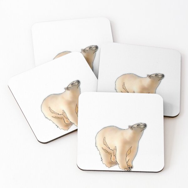 Item preview, Polar bear - animalz  designed and sold by Ashley’sAnimalz.