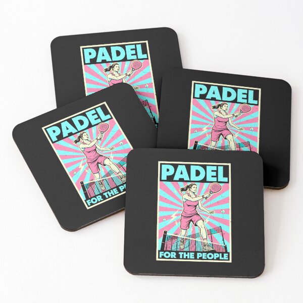Item preview, Funny Padel Tennis For The People Vintage Propaganda Woman designed and sold by GrandeDuc.