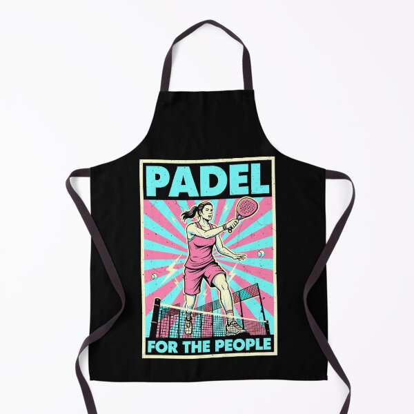 Item preview, Funny Padel Tennis For The People Vintage Propaganda Woman designed and sold by GrandeDuc.
