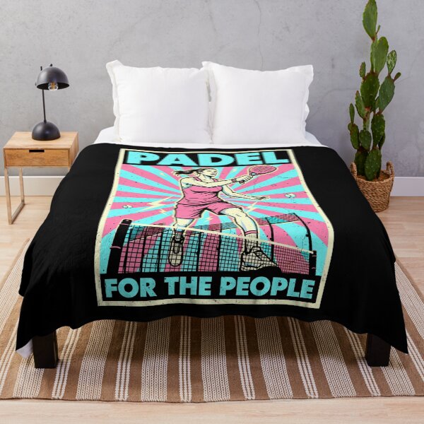 Item preview, Funny Padel Tennis For The People Vintage Propaganda Woman designed and sold by GrandeDuc.