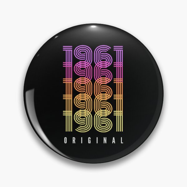 Artikelvorschau, Geboren 1961 – Geburtstagsgeschenk von 1961 – Original von 1961 entworfen und verkauft von DesignByLeo.