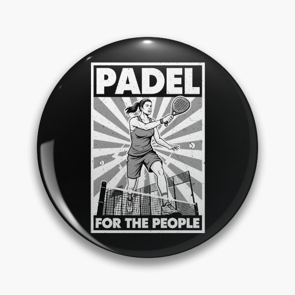 Item preview, Funny Padel Tennis For The People Vintage Propaganda Woman designed and sold by GrandeDuc.
