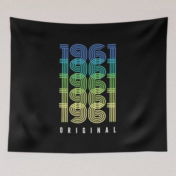 Item preview, Born in 1961 - 1961 Birthday Gift - 1961 Original designed and sold by DesignByLeo.