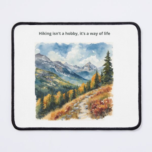 Item preview, Hiking Hobby designed and sold by AuraCraftMarket.