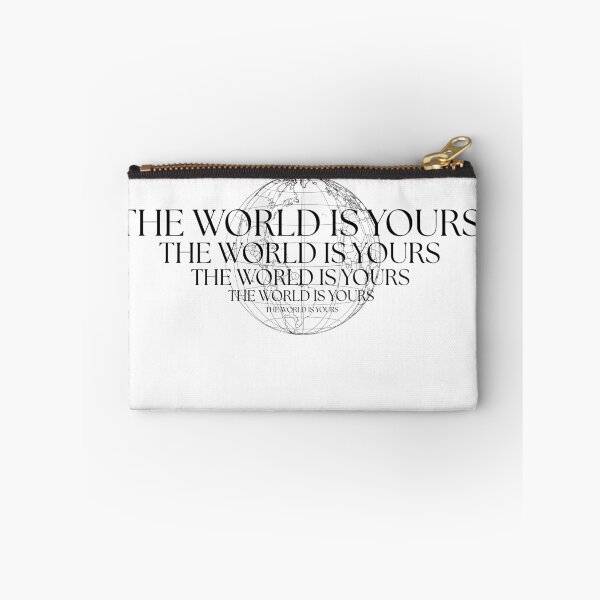 Item preview, The World Is Yours – Minimalist Motivational Quote designed and sold by girlthoughts.