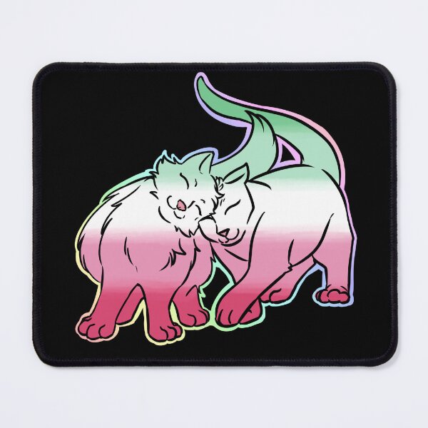 Item preview, Kitty Love - Abrosexual Pride designed and sold by AstralRavens.