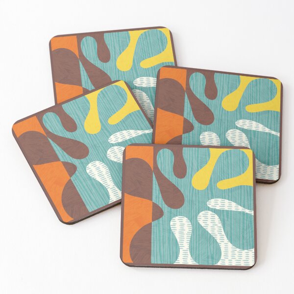 Item preview, Retro Mid Century Mod 1960s Abstract Amoeba designed and sold by RetroMaggie.