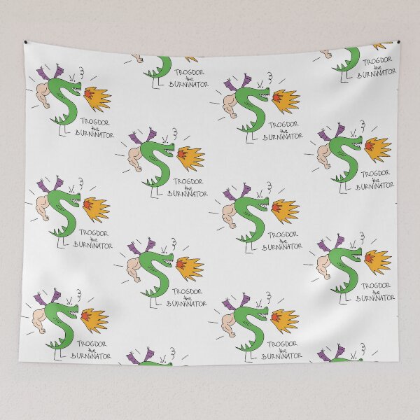Item preview, Trogdor The Burninator Color designed and sold by tomas-gross.