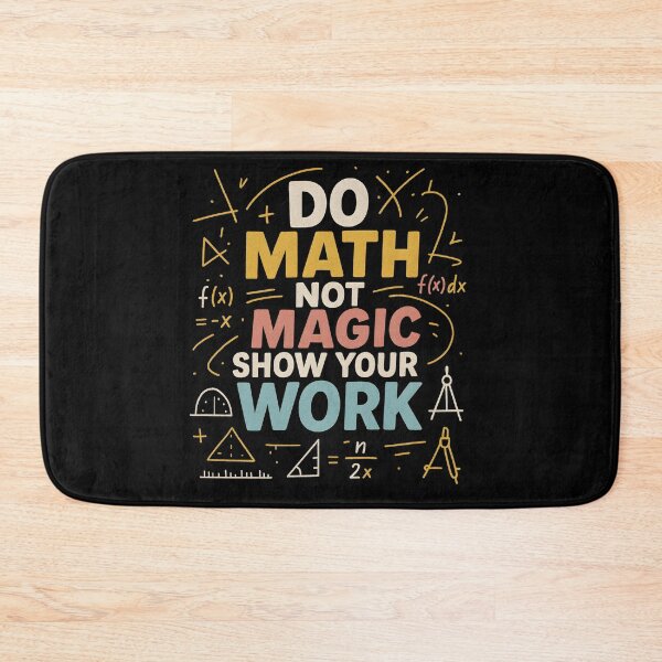 Item preview, Do Math Not Magic Funny Math Teacher Back to School designed and sold by hemagamo.