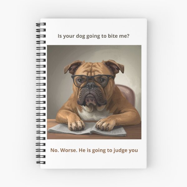 Item preview, Judgmental Dog designed and sold by AuraCraftMarket.