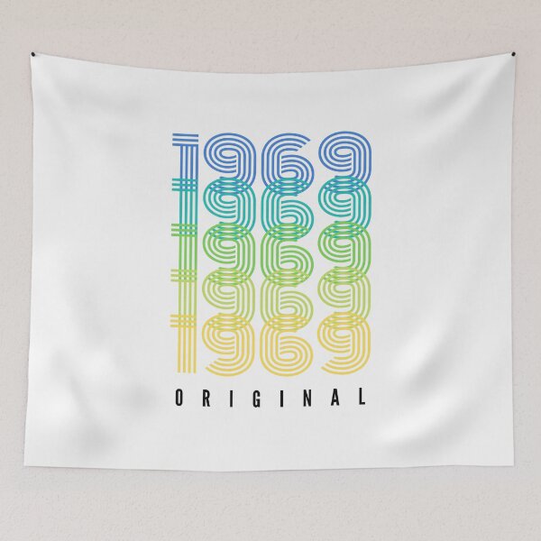 Artikelvorschau, Original von 1969 – Geburtstagsgeschenk für alle, die 1969 geboren wurden – Klassische limitierte Auflage von 1969 entworfen und verkauft von DesignByLeo.
