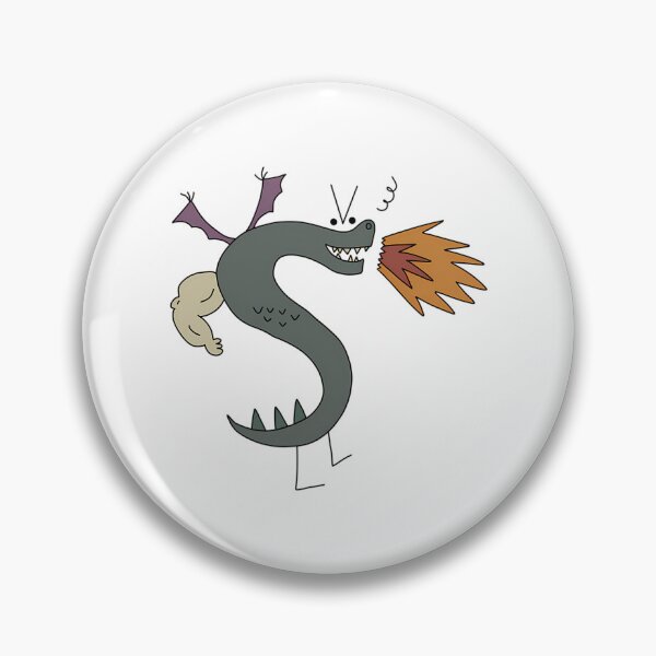 Item preview, Trogdor The Burninator Dragon Man designed and sold by tomas-gross.