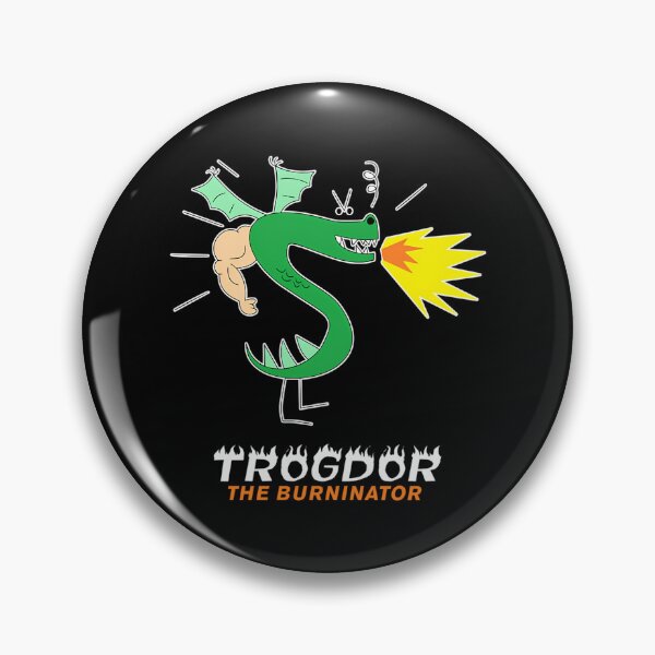 Item preview, Trogdor The Burninator Dragon designed and sold by tomas-gross.